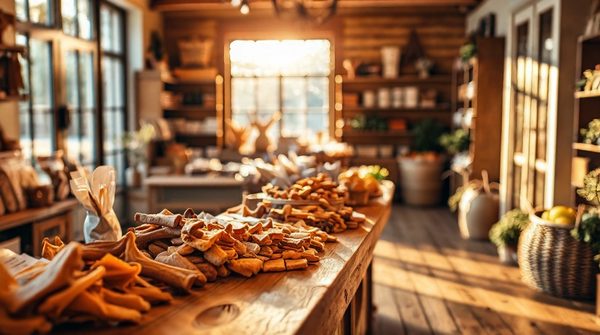 Des friandises naturelles pour gâter votre chien en boutique