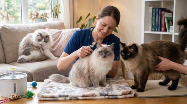 Les maladies courantes chez les chats Ragdoll